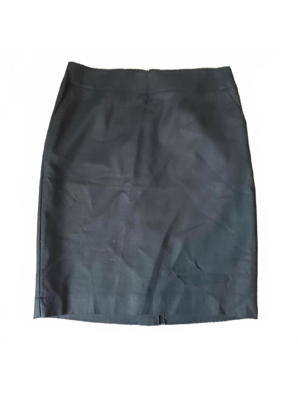 Merona Black Stretch Pencil Skirt Size 4